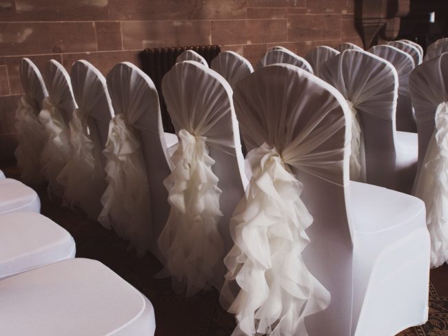 Luxury Chair Decorations for Weddings